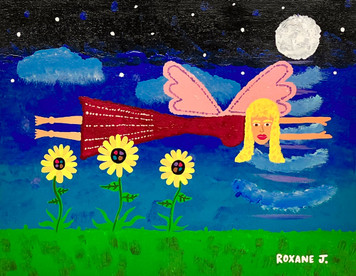 COLORFUL ANGEL (#16) by Roxane J