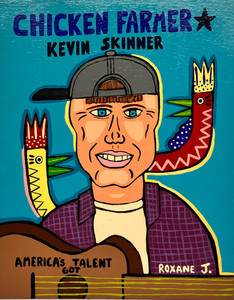 CHICKEN FARMER - Kevin Skinner (12) by Roxane J