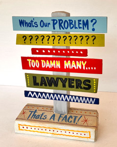 TOO MANY LAWYERS (27) by George Borum
