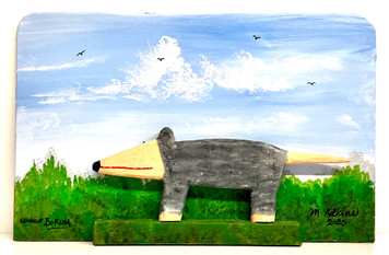 POSSUM -- MINNIES ANIMALS on DISPLAY  (#3) By Minnie Adkins