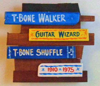 T-Bone Walker Wall Plaque by George Borum