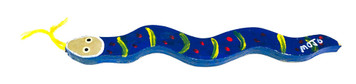 BLUE SNAKE - WOOD CUTOUT - 16" Long by MOJO
