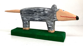 POSSUM CARVING (9) by Minnie Adkins