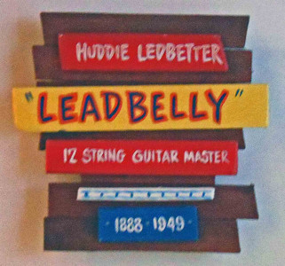 Leadbelly Wall Plaque by George Borum