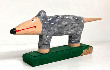 POSSUM CARVING (8) by Minnie Adkins