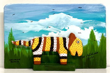 TIGER CARVING on Display (22) by Minnie & George