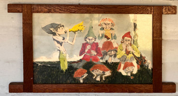 FANTASY PAINTING -- Artist Unknown