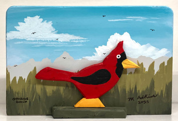 CARDINAL RED BIRD on DISPLAY (C-30)