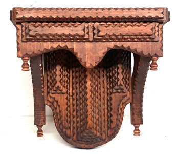 MASTERPIECE TRAMP ART SHELF (J-10) by Geo G Borum