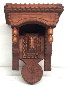 BEAUTIFUL TRAMP ART SHELF (J-11) by Geo G Borum