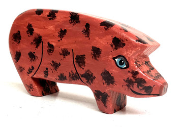 SMALL SPOTTED PIG (#6) by Joann Butts.