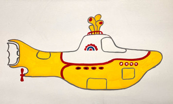 YELLOW SUBMARINE  -  Painting - Beatles Music