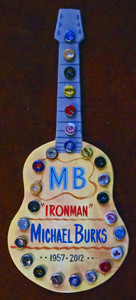 Michael Burks Bottle Cap Guitar - WAS $40 - NOW $30