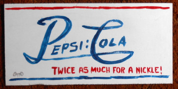 PEPSI SIGN by Chicago Street Artist - OTTO