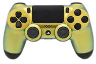 Gold Chameleon PS4 Controller | PS4