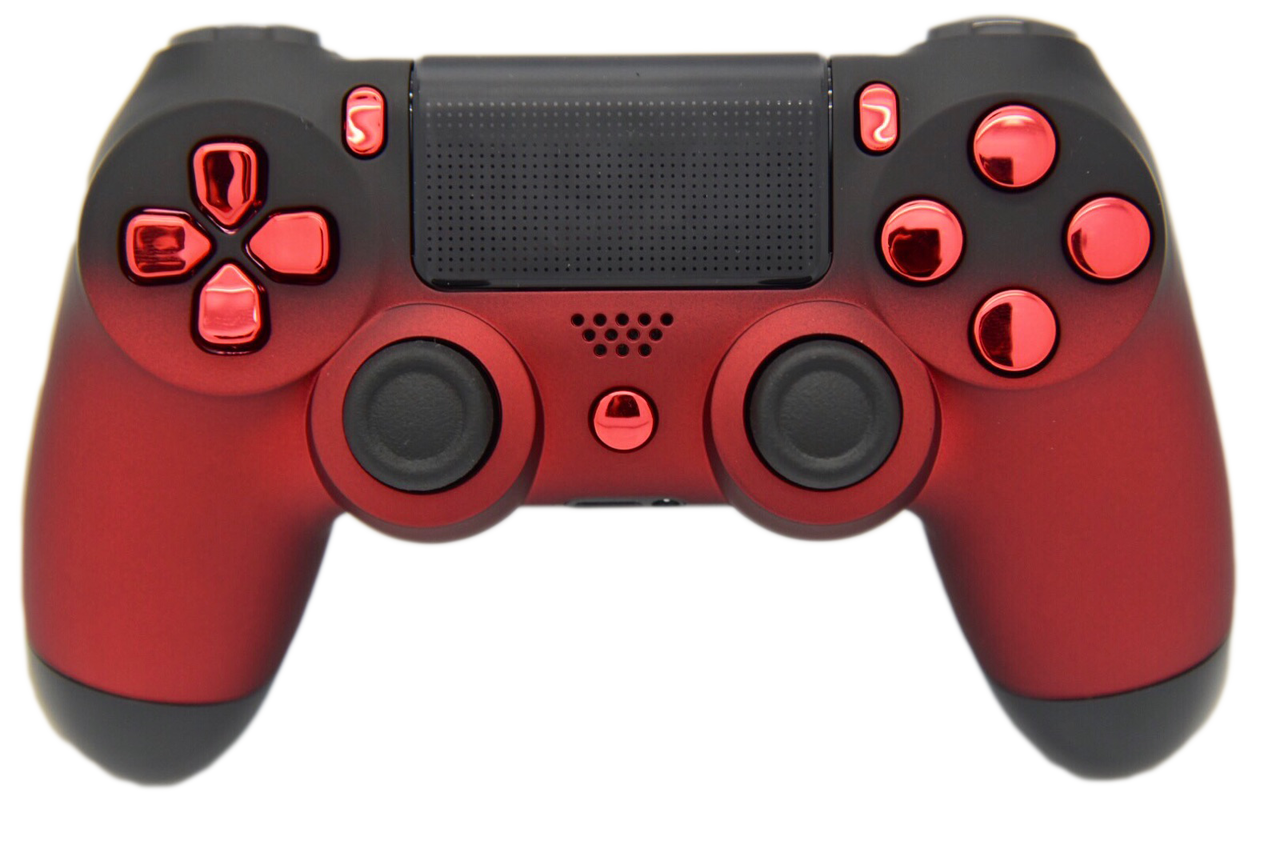 red and black controller ps4