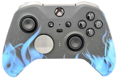 Blue Flame Xbox One Elite Series 2 Controller | Xbox One