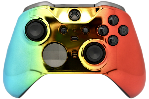 Rainbow Chrome Xbox One Elite Series 2 Controller | Elite Series 2