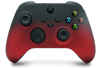Red & Black Fade Custom Xbox Series X|S Controller 