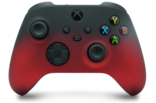 Red & Black Fade Custom Xbox Series X|S Controller 
