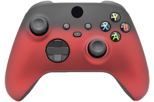 Red & Black Fade Xbox Series X/S Controller | Xbox Series X/S