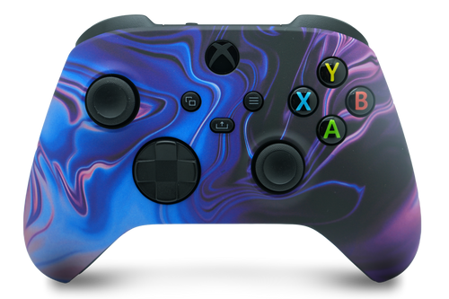 Blue & Purple Swirl Custom Xbox Series X|S Controller 