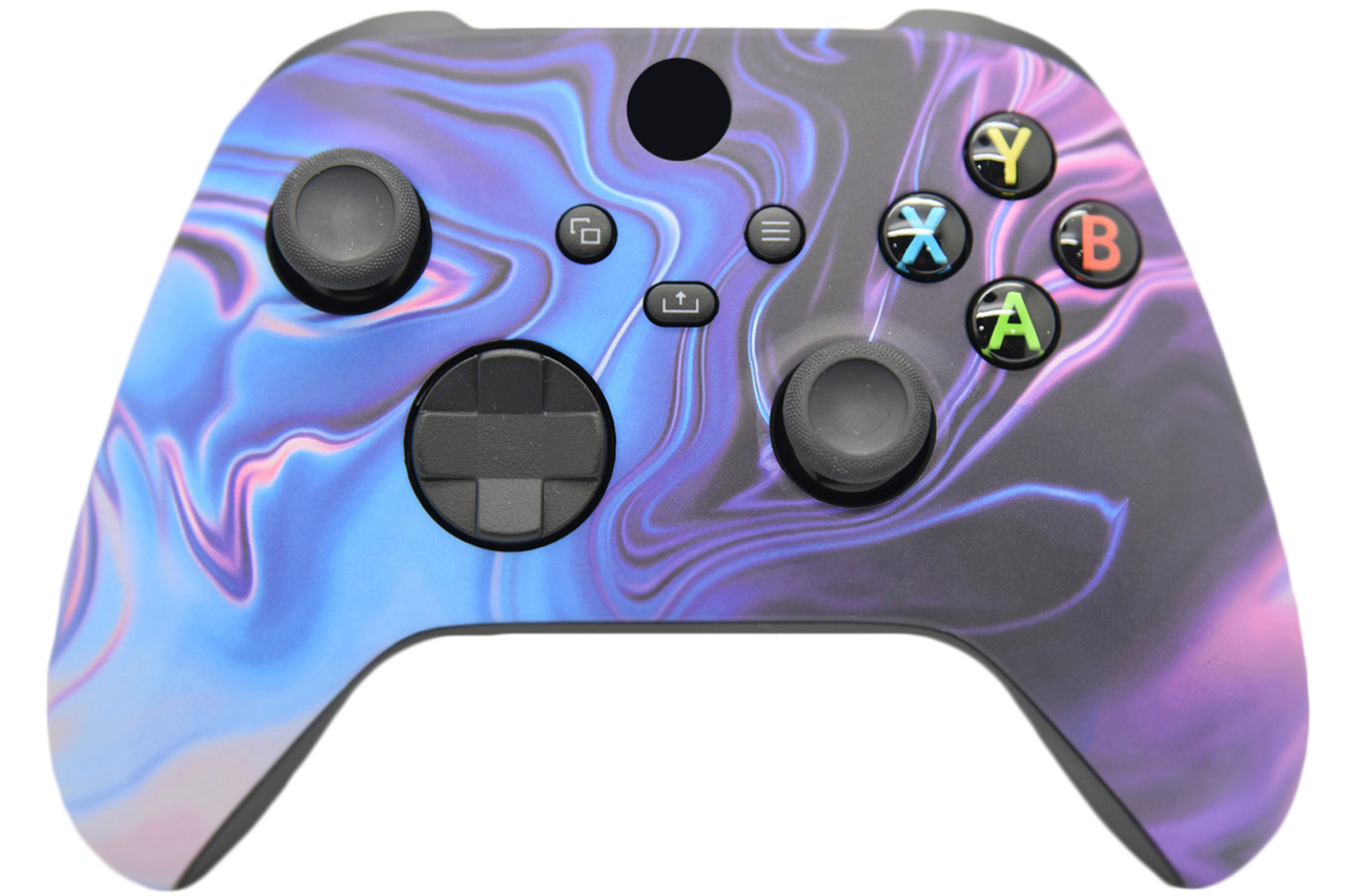 Blue & Purple Swirl Xbox Series X/S Custom Controller
