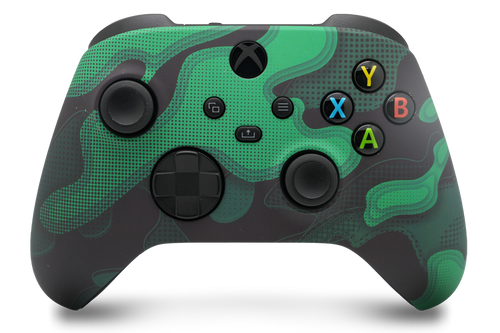 Green Camo Custom Xbox Series X|S Controller 