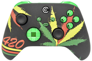 420 W/ Green Chrome Inserts Xbox Series X/S Controller | Xbox Series X/S