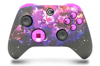 Purple Magma & Purple Chrome Inserts Custom Xbox Series X|S Controller 
