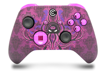 Purple Monster & Purple Chrome Inserts Custom Xbox Series X|S Controller 