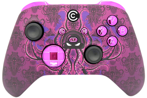 Purple Monster W/ Purple Chrome Inserts Xbox Series X/S Controller | Xbox Series X/S