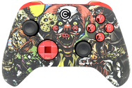 Scary Party W/ Red Chrome Inserts Xbox Series X/S Controller | Xbox Series X/S