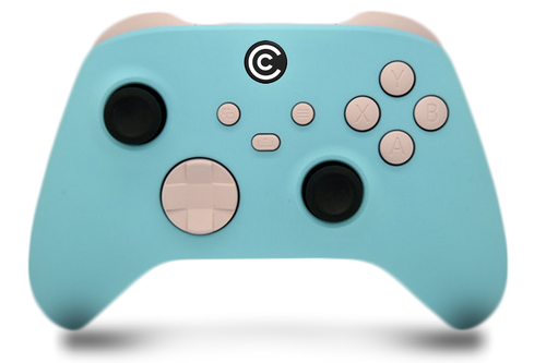 Baby Blue & Baby Pink Inserts Custom Xbox Series X|S Controller 
