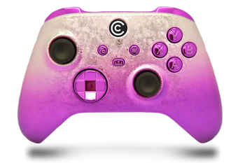 Icy Pink & Purple Chrome Inserts Custom Xbox Series X|S Controller