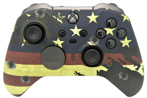 US Flag Xbox One Elite Series 2 Controller