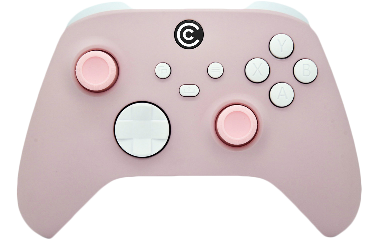 Xbox Wireless Controller Mod Pink With White Buttons Custom Microsoft  Gaming Controller Xbox Series X/s/one & PC 