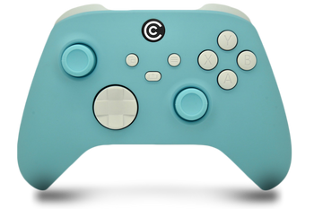 Baby Blue & White Inserts Custom Xbox Series X|S Controller 