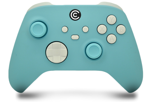 Baby Blue & White Inserts Custom Xbox Series X|S Controller 