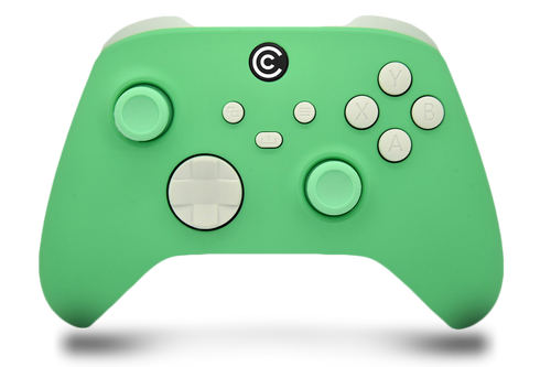 Green Mint & White Inserts Custom Xbox Series X|S Controller 