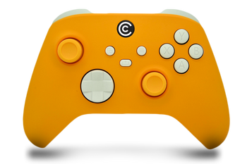 Yellow & White Inserts Custom Xbox Series X|S Controller 