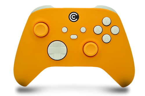 Yellow & White Inserts Custom Xbox Series X|S Controller 