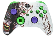 Jokester W/Green Chrome Inserts Xbox Series X/S Controller | Xbox Series X/S
