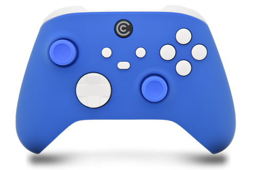 Blue & White Inserts Custom Xbox Series X|S Controller 