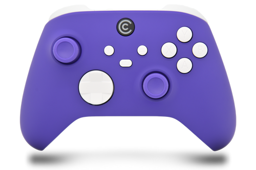 Purple & White Inserts Custom Xbox Series X|S Controller 
