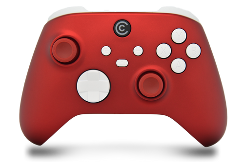 Red & White Inserts Custom Xbox Series X|S Controller 