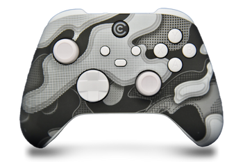White Camo & White Inserts Custom Xbox Series X|S Controller