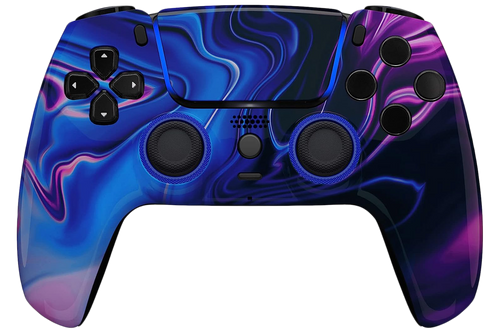 Blue & Purple Swirl PS5 Controller | PS5