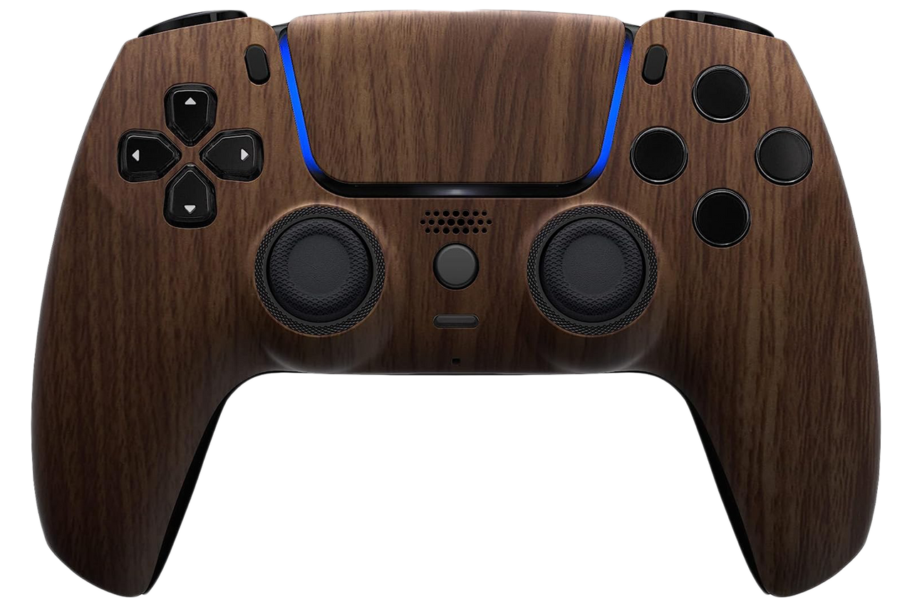 Wood Custom Wireless Controller for PS5