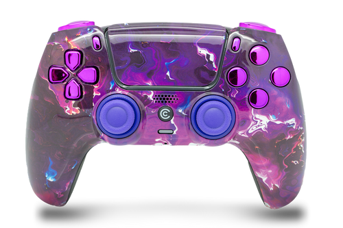 Purple Magma & Purple Chrome PS5 Controller | PS5